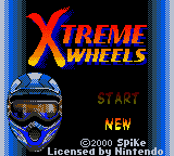 Xtreme Wheels Title Screen